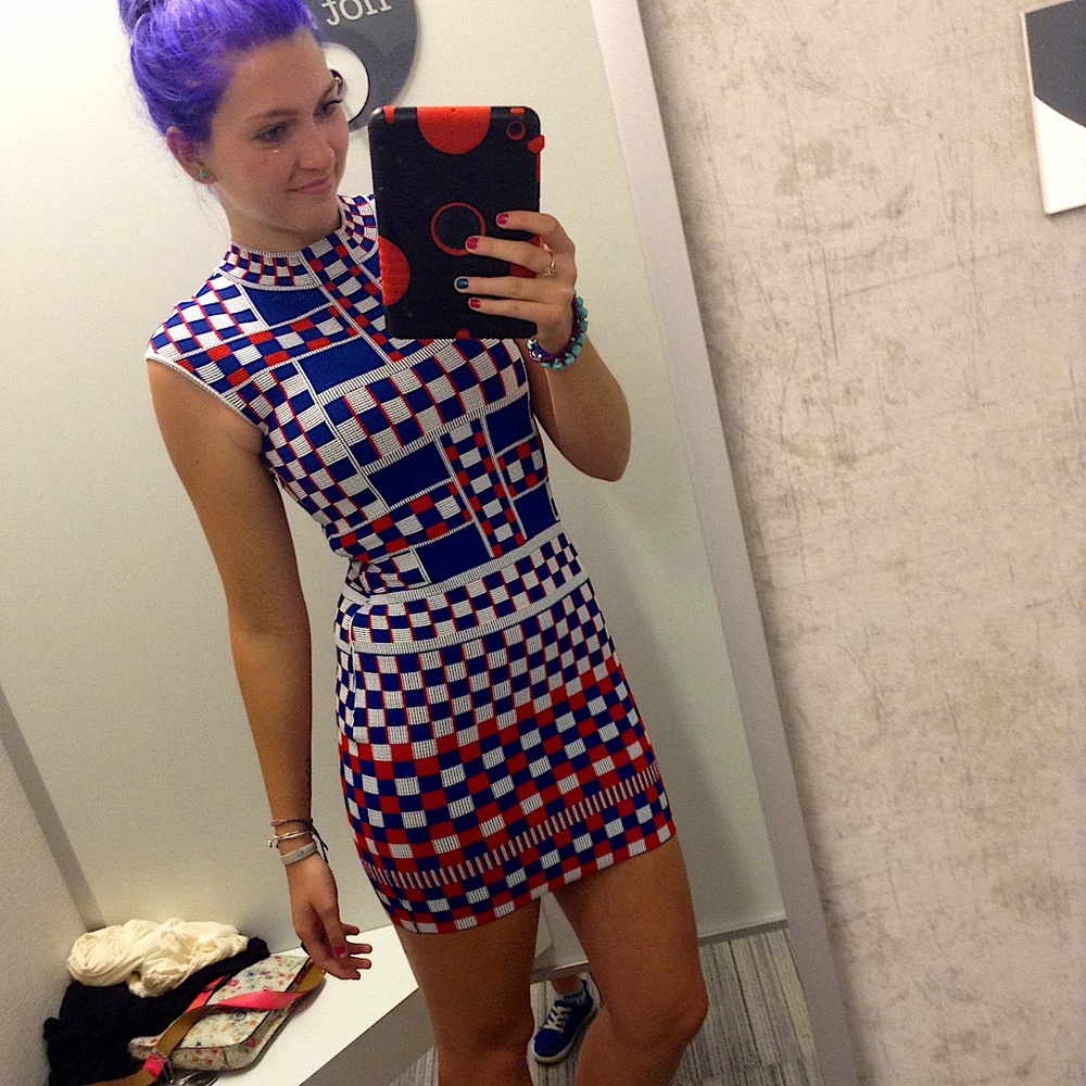 Alexander McQueen mini dress